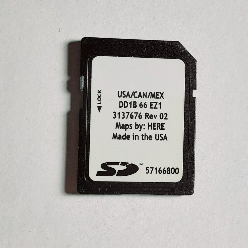 GPS SD card Mazda- Scion-Toyota DD1B 66 EZ1